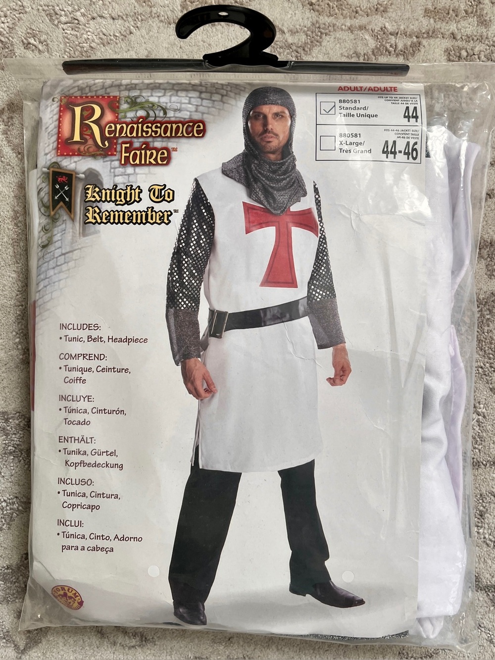 Renaissance Faire Knight Costume